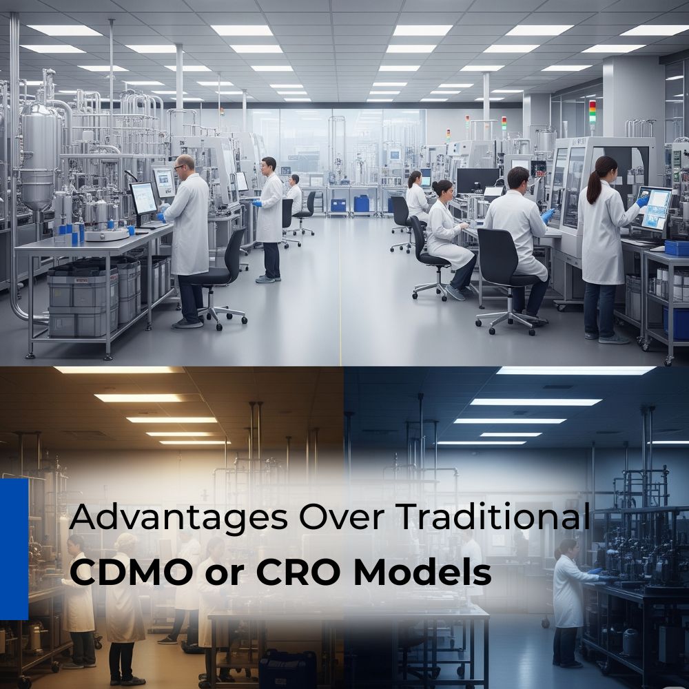 Advantages Over Traditional CDMO or CRO Models